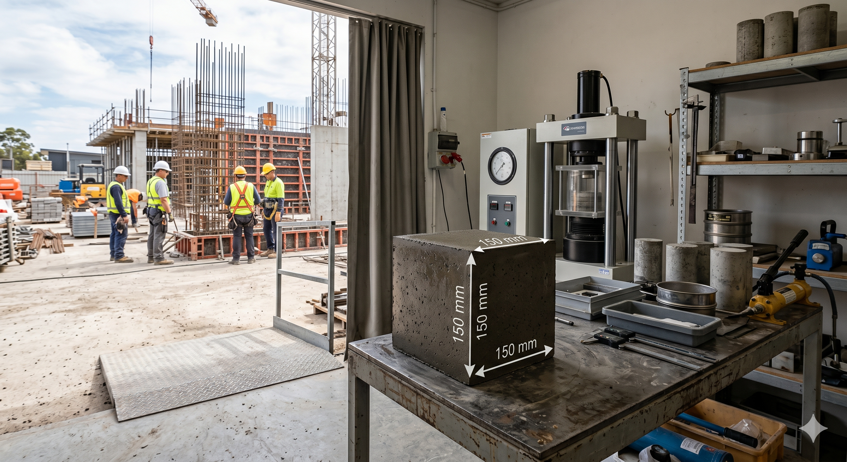 What is a Cube Test in Concrete?