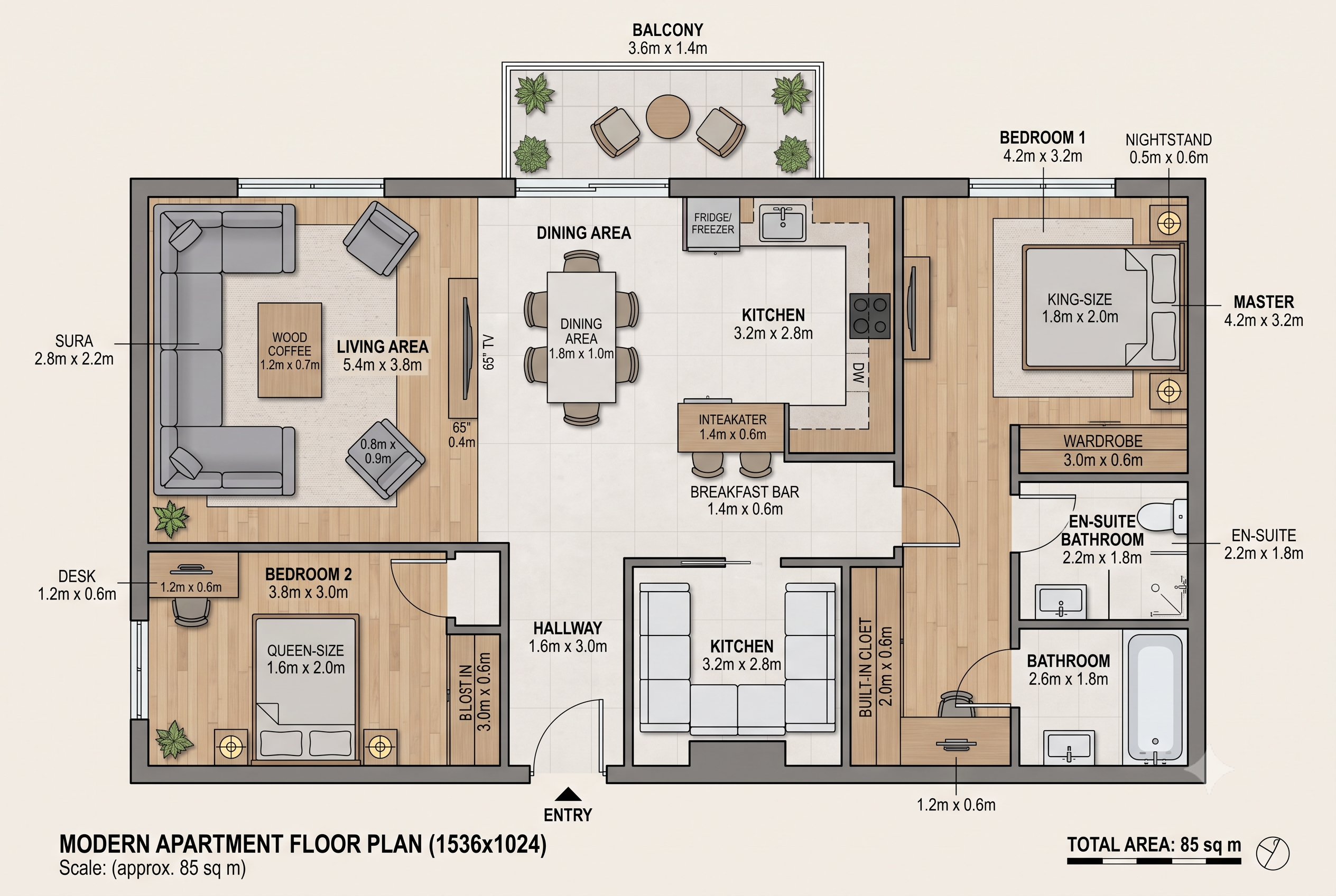 2D Floor Plan
