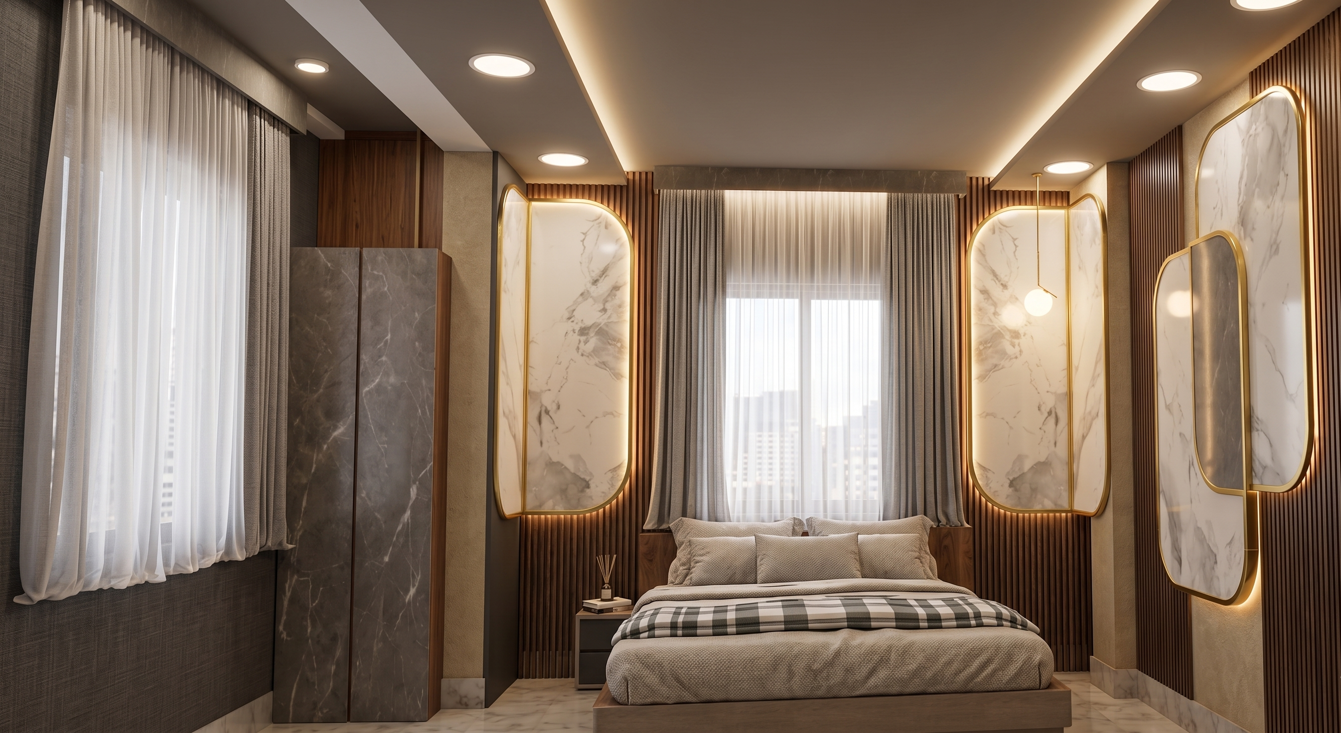 Luxury Modern Bedroom Interior Design Details