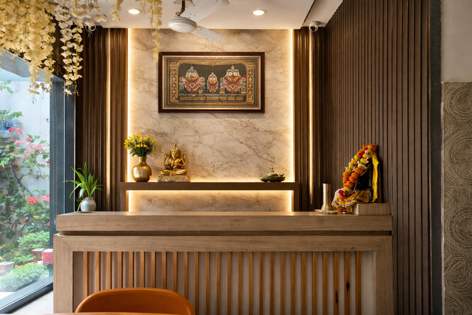 Modern Luxury Office Reception & Waiting Lounge Interior Design
